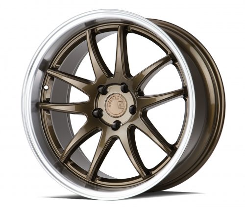 Aodhan DS02 Bronze w/ Machined Lip 19x9.5 (+15) 5x114.3 - Image 3