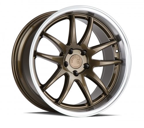 Aodhan DS02 Bronze w/ Machined Lip 19x9.5 (+15) 5x114.3