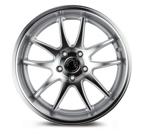 Aodhan DS02 Silver w/ Machined Face 18x10.5 (+15) 5x114.3 - Image 2