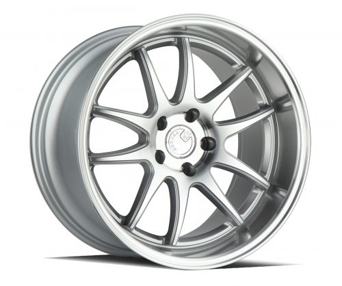 Aodhan DS02 Silver w/ Machined Face 18x10.5 (+15) 5x114.3