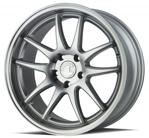 Aodhan DS02 Silver w/ Machined Face 18x8.5 (+35) 5x114.3 - Image 3