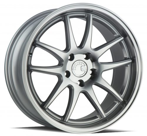 Aodhan DS02 Silver w/ Machined Face 18x8.5 (+35) 5x114.3