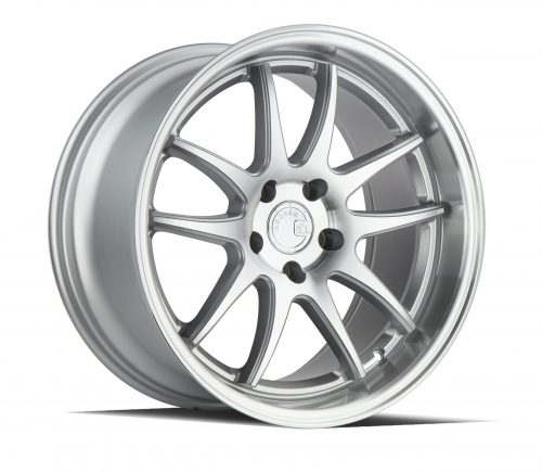 Aodhan DS02 Silver w/ Machined Face 18x9.5 (+15) 5x114.3