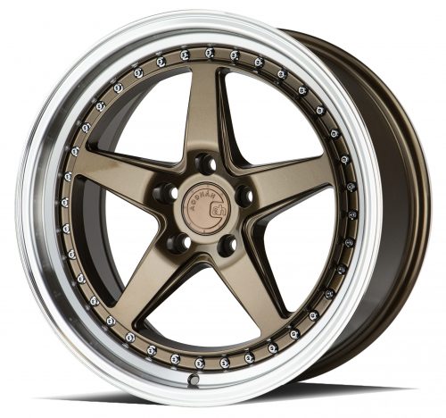 Aodhan DS05 Bronze w/ Machined Lip 18x8.5 (+35) 5x114.3 - Image 3