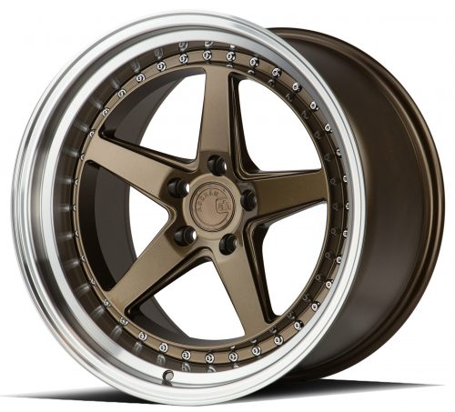 Aodhan DS05 Bronze w/ Machined Lip 19x11 (+15) 5x114.3 - Image 3