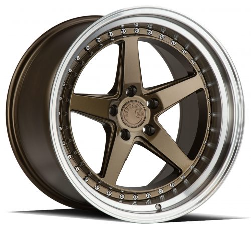 Aodhan DS05 Bronze w/ Machined Lip 19x11 (+22) 5x114.3