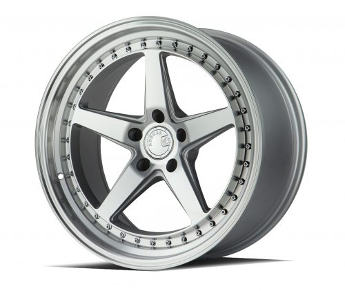 Aodhan DS05 Silver w/ Machined Face 18x9.5 (+15) 5x114.3 - Image 3