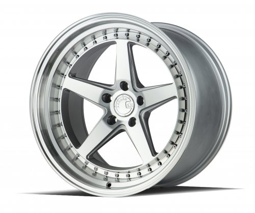 Aodhan DS05 Silver w/ Machined Face 19x11 (+15) 5x114.3 - Image 3