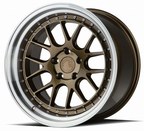 Aodhan DS06 Bronze w/ Machined Lip 18x10.5 (+15) 5x114.3 - Image 3