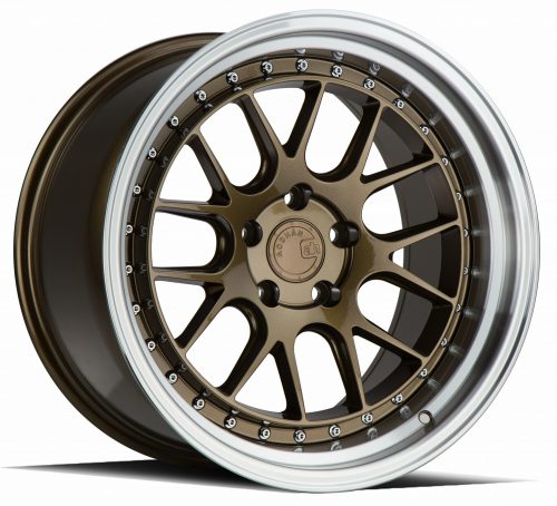 Aodhan DS06 Bronze w/ Machined Lip 19x11 (+22) 5x114.3