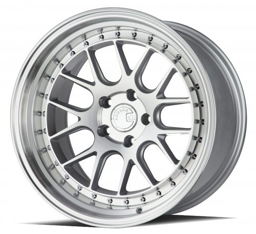 Aodhan DS06 Silver w/ Machined Face 18x10.5 (+15) 5x114.3 - Image 3