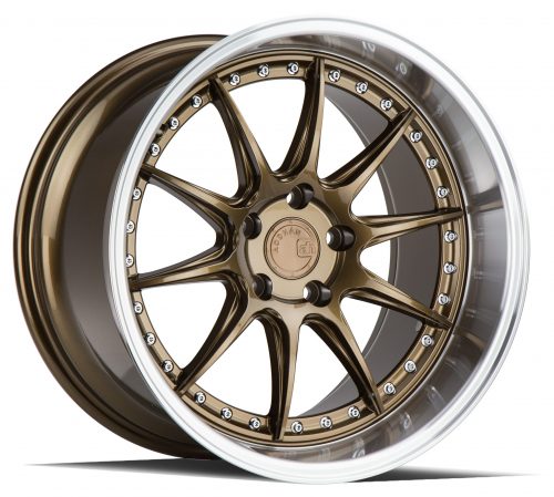 Aodhan DS07 Bronze w/ Machined Lip 18x10.5 (+15) 5x114.3