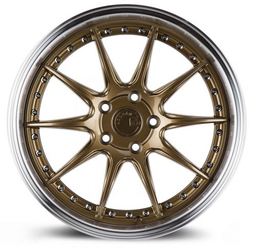 Aodhan DS07 Bronze w/ Machined Lip 18x8.5 (+35) 5x114.3 - Image 2