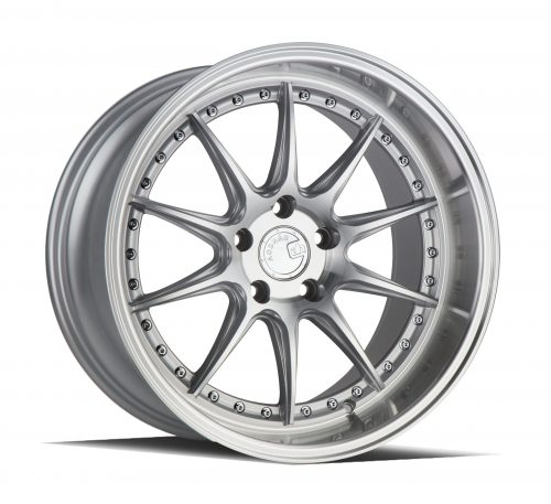 Aodhan DS07 Silver w/ Machined Face 18x10.5 (+15) 5x114.3