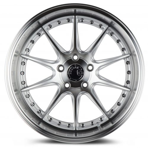 Aodhan DS07 Silver w/ Machined Face 18x8.5 (+35) 5x114.3 - Image 2