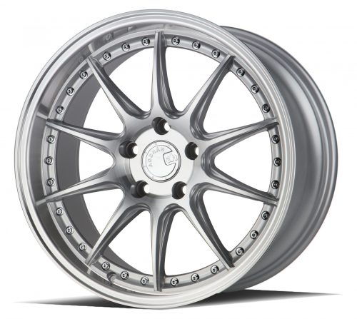 Aodhan DS07 Silver w/ Machined Face 18x9.5 (+15) 5x114.3 - Image 3