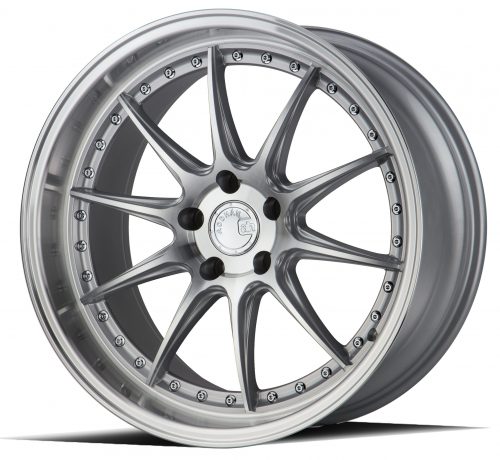 Aodhan DS07 Silver w/ Machined Face 19x9.5 (+22) 5x114.3 - Image 3