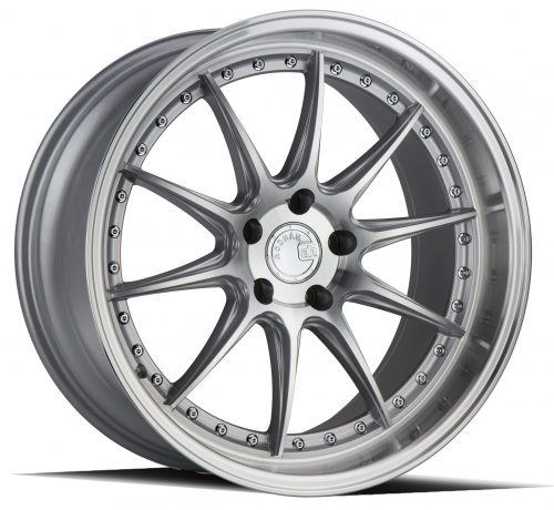 Aodhan DS07 Silver w/ Machined Face 19x9.5 (+22) 5x114.3