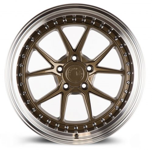 Aodhan DS08 Bronze w/ Machined Lip 18x10.5 (+22) 5x114.3 - Image 2