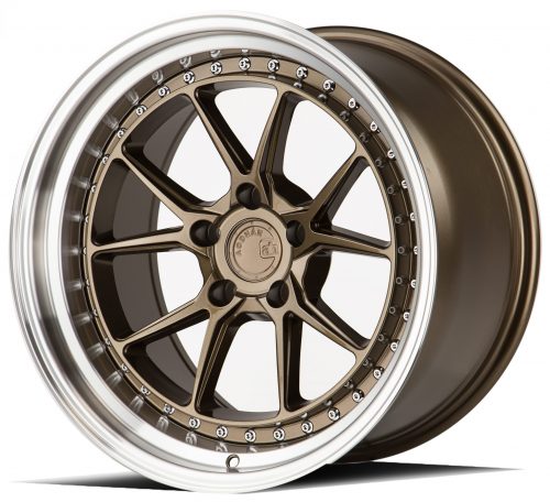 Aodhan DS08 Bronze w/ Machined Lip 18x10.5 (+22) 5x114.3 - Image 3