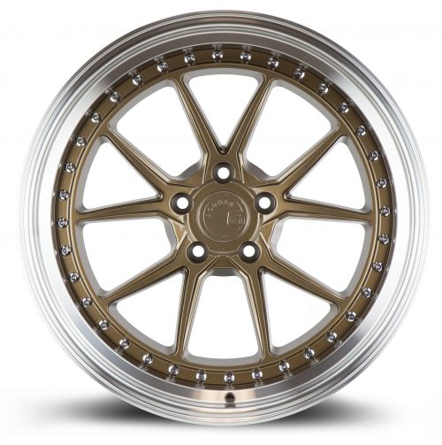 Aodhan DS08 Bronze w/ Machined Lip 19X8.5 (+35) 5X120 - Image 2