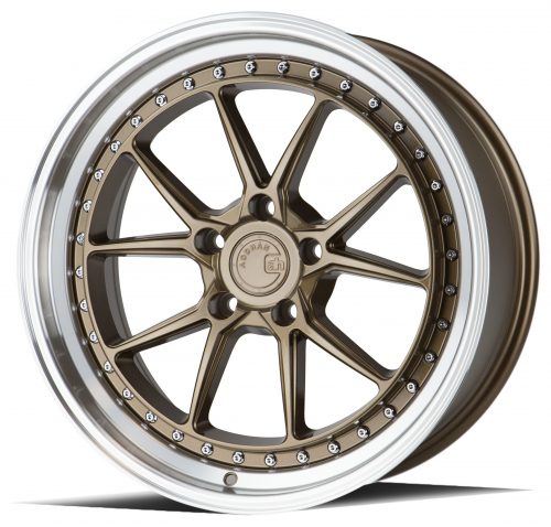 Aodhan DS08 Bronze w/ Machined Lip 19X8.5 (+35) 5X120 - Image 3