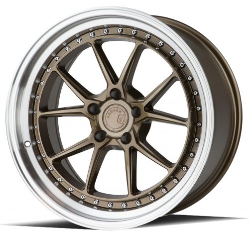 Aodhan DS08 Bronze w/ Machined Lip 19X9.5 (+15) 5X114.3 - Image 3