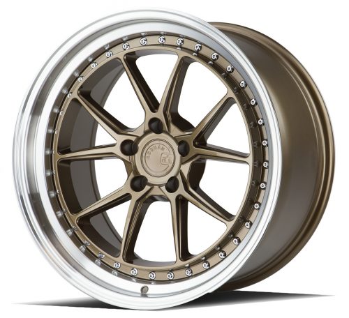 Aodhan DS08 Bronze w/ Machined Lip 19x11 (+15) 5X114.3 - Image 3