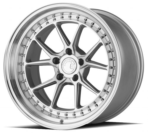 Aodhan DS08 Silver w/ Machined Face 18x10.5 (+22) 5x114.3 - Image 3