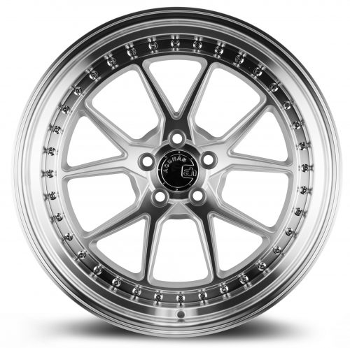 Aodhan DS08 Silver w/ Machined Face 18x9.5 (+15) 5x114.3 - Image 2