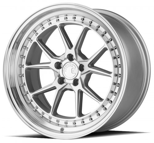 Aodhan DS08 Silver w/ Machined Face 18x9.5 (+15) 5x114.3 - Image 3