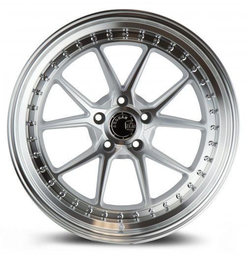 Aodhan DS08 Silver w/ Machined Face 19X8.5 (+35) 5X120 - Image 2