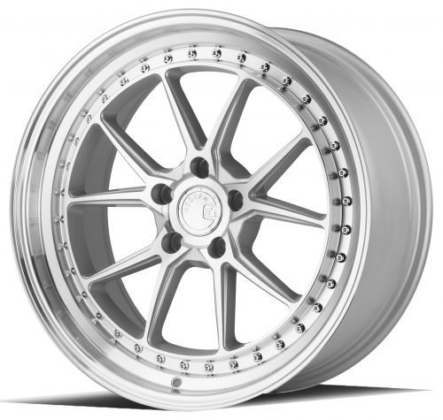 Aodhan DS08 Silver w/ Machined Face 19X8.5 (+35) 5X120 - Image 3