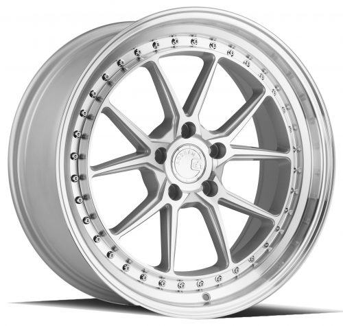 Aodhan DS08 Silver w/ Machined Face 19X8.5 (+35) 5X120