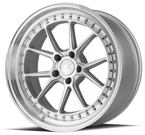 Aodhan DS08 Silver w/ Machined Face 19X9.5 (+15) 5X114.3 - Image 3