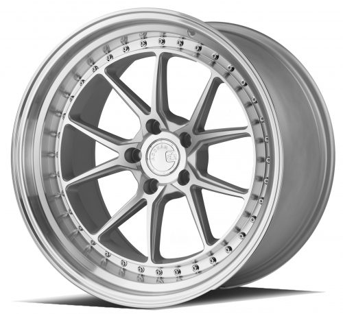 Aodhan DS08 Silver w/ Machined Face 19x11 (+15) 5X114.3 - Image 3