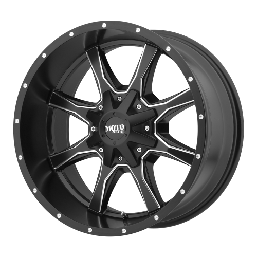 Moto Metal MO970 Satin Black Milled 17x8 (+0) 5x139.7/5x150