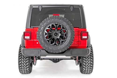 Rough Country Jeep Spare Tire Relocation Bracket (18-21 Wrangler JL / JLU) without Rear Sensors - Image 6