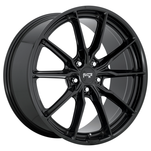 Niche 1 Piece M240 Rainier Gloss Black 20x10.5 (+40) 5x112