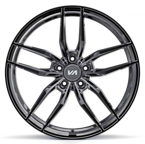 Variant  Krypton  Super Black Chrome  20x9  (+15 to +45)  5x108 - 5x130 - Image 2