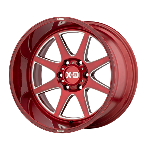 XD XD844 Pike Brushed Red With Milled Accent 20x9 (+18) 5x150