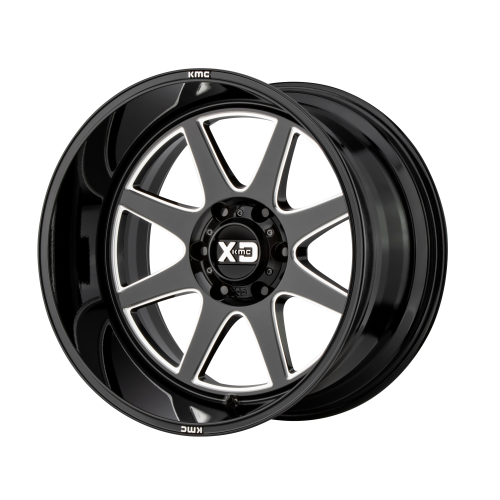 XD XD844 Pike Gloss Black Milled 22x10 (-18) 5x139.7