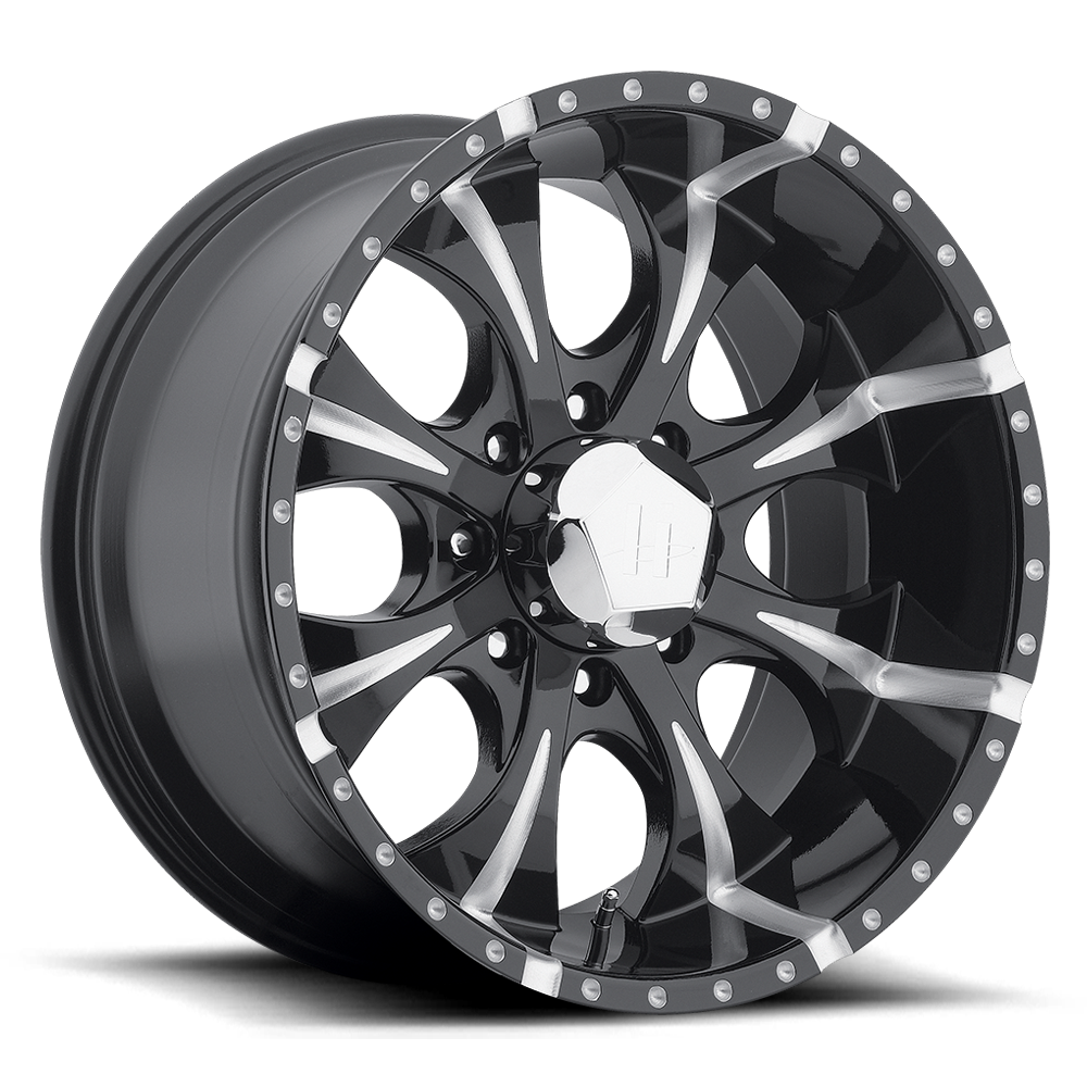 Helo HE791 Maxx Gloss Black Milled 16x8 (+0) 6x139.7