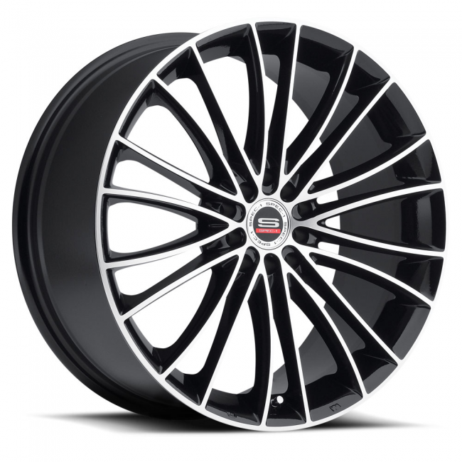 Spec-1 Racing Sp-1 18x8 4x100 4x114.3 +42 Cb 73.1 Gloss Black Machined