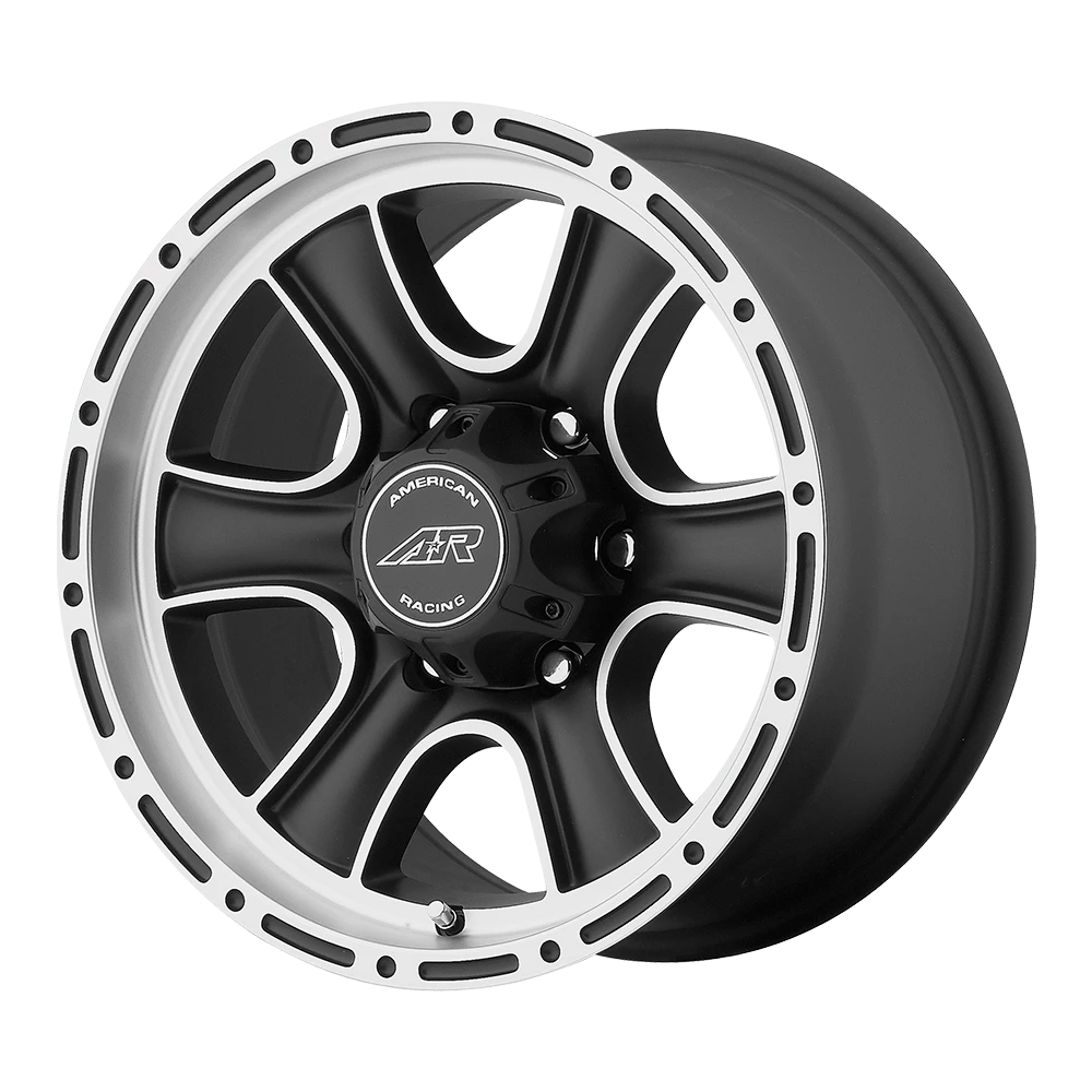 American Racing Ar902 Satin Black Machined 16x8 (+0) 5x114.3