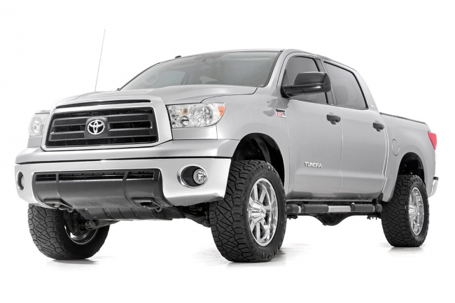 3.5 Inch Toyota Bolt-On Lift Kit w/Lifted Struts and N3 Shocks 07-20 Tundra 2WD/4WD Rough Country - Image 2