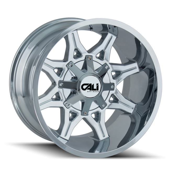 Cali Off-road Obnoxious 9107 Chrome 24x12 6-135/6-139.7 -44mm 106mm