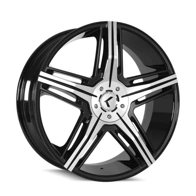 Kr158-28528bm Kraze Hype Kr158 Black/machined 20x8.5 5-115/5-12015mm 74.1mm