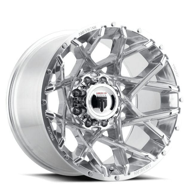 At1901-21225p American Truxx Gridlock At1901 Polished 20x12 5-127/5-139.7 -44mm 78.1mm