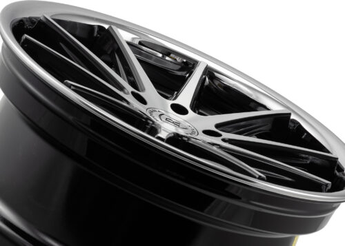 Rohana RFC10 Machine Black/Chrome Lip 19x8.5 (+35)5x114